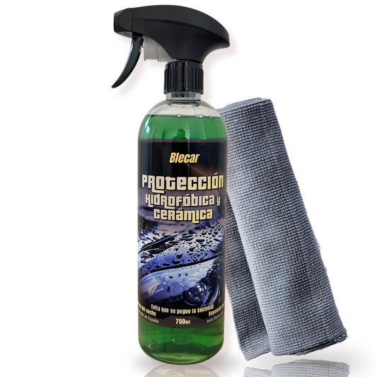 Protección Hidrofóbica y Cerámica - Brillo y Sellado en Segundos