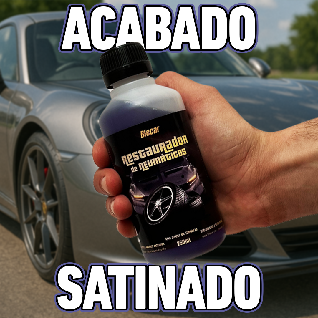 Recuperador de Neumáticos - Negro Intenso y Brillo Duradero
