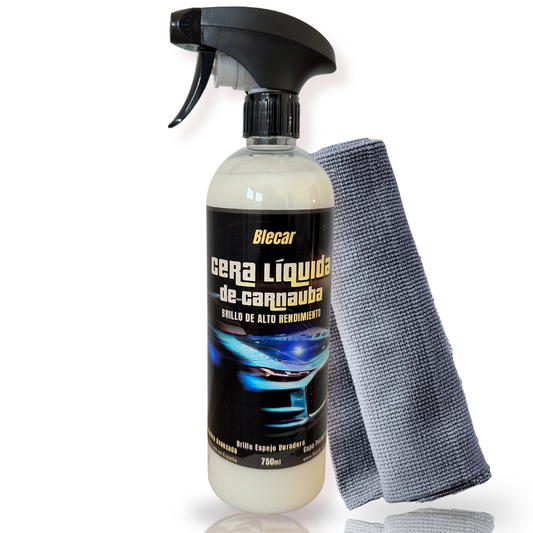 Cera de Carnauba Líquida - Brillo Espejo y Protección Duradera