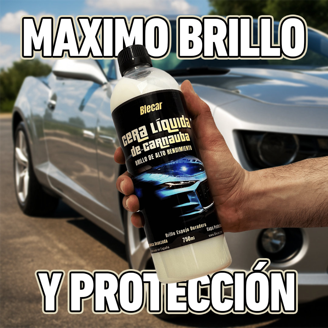 Cera de Carnauba Líquida - Brillo Espejo y Protección Duradera 15% OFF