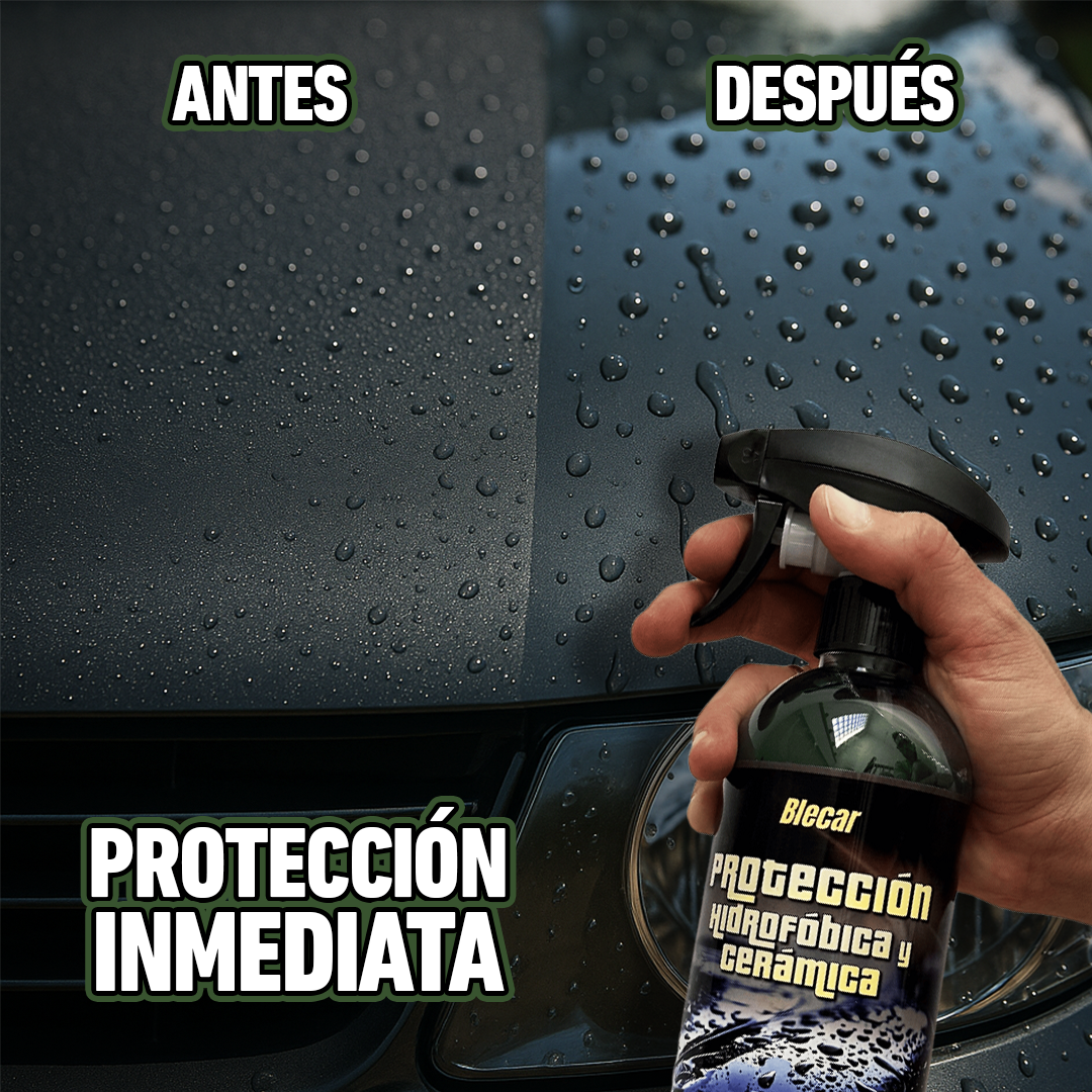 Protección Hidrofóbica y Cerámica - Brillo y Sellado en Segundos 15% OFF