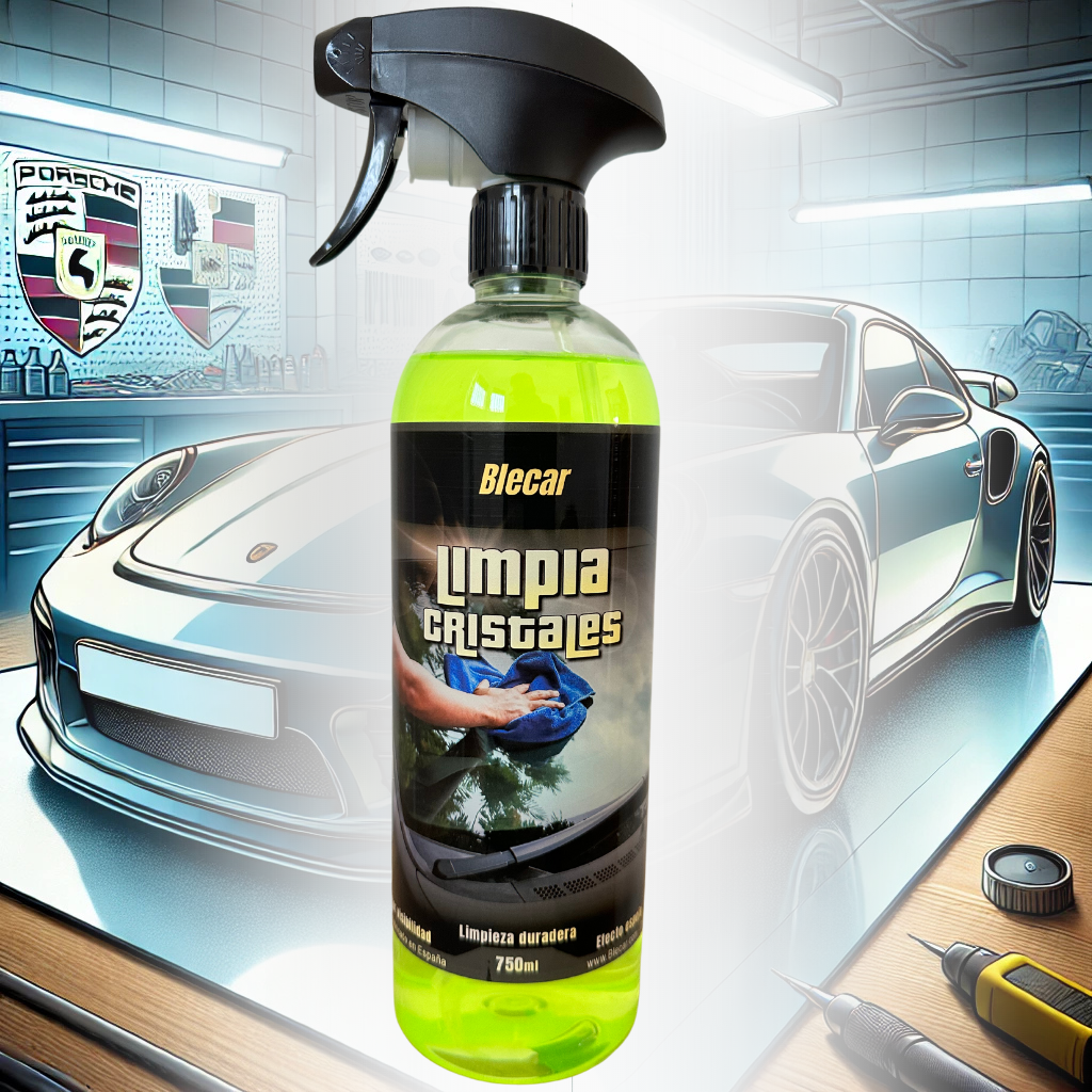 Limpia Cristales - Producto para limpiar parabrisas y ventanillas de coches