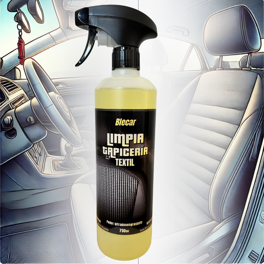 Limpia Tapicerías Textil - Producto para limpiar asientos y alfombrillas de coches